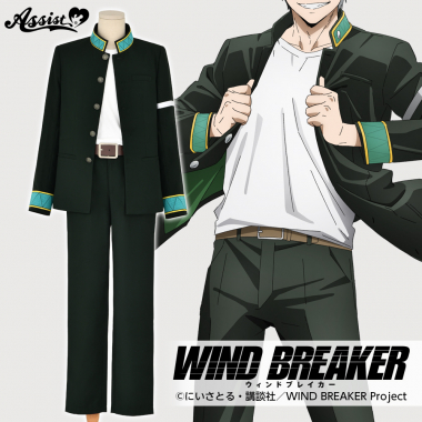 WIND BREAKER 風鈴高校 学ラン コスチュームセット M