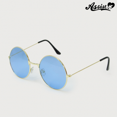 カラーサングラス　ライトブルー