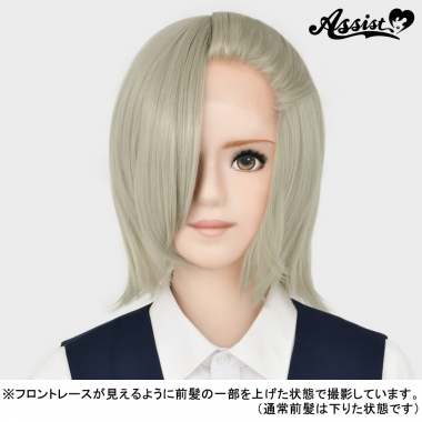 フロントレースショート アッシュグレー NAG-150