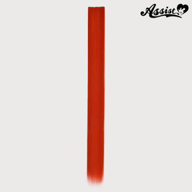 120cmウィッグパーツ　1本入り　レッド　NRS-24