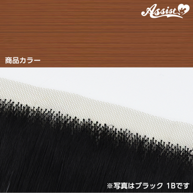 生え際パーツ　キャラメルブラウン　30