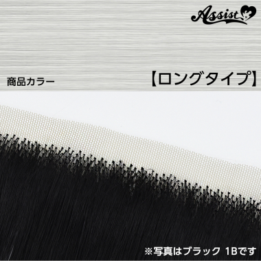 生え際パーツ ロングタイプ シルバー NS-15