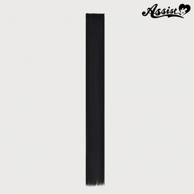 90cmウィッグパーツ　1本入り　スクールブラック　NSCB-94