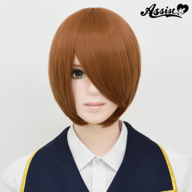 ショートボブ改 キャラメルブラウン 30