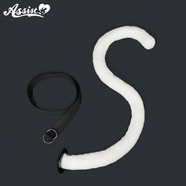 付け尻尾　ホワイト