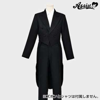 燕尾服　ブラック XL