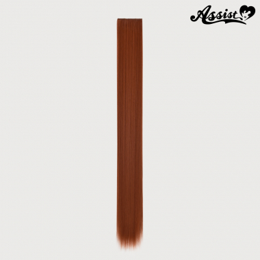 90cmウィッグパーツ　1本入り　レンガオレンジ　350