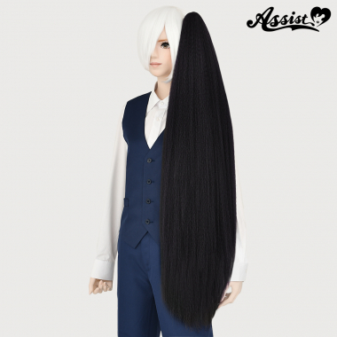 100cmバンス　ワッフル加工風　ブラックブラウン　3