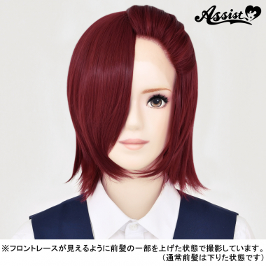 フロントレースショート ワインレッド 118