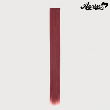 90cmウィッグパーツ 1本入り アサイーレッド NAR-120