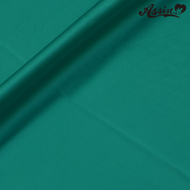 アシストサテン生地　125cm巾×50cm　グリーン系　No.68