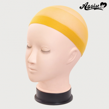 ウィッグネット(水泳帽タイプ) イエロー