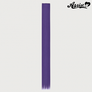 120cmウィッグパーツ　1本入り　バイオレット　NMV-7
