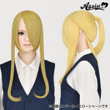ポニーテールウィッグ ハニーブロンド 86