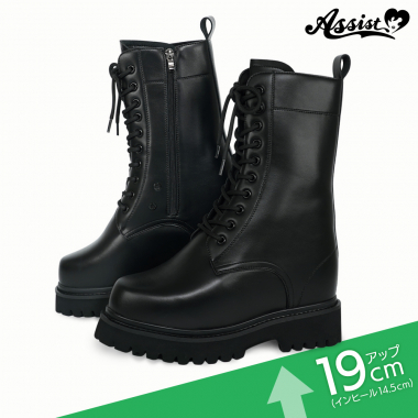 爆盛コスプレブーツ　ブラック