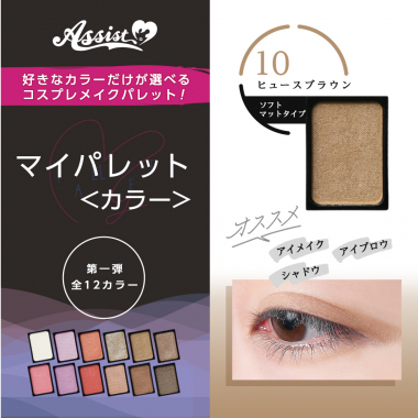 マイパレットAS　ヒュースブラウン10