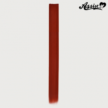 120cmウィッグパーツ　1本入り　レッドオレンジ　NOR-33