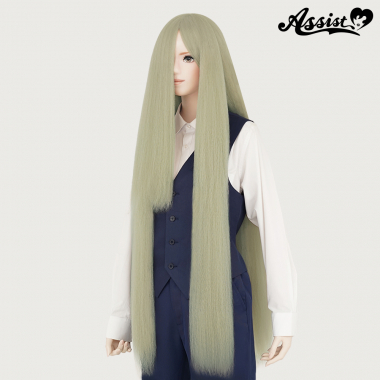 スーパーロング　ワッフル加工風　ムーンアッシュ　NMA-29