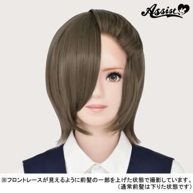 フロントレースショート アッシュブラウン NABR-147