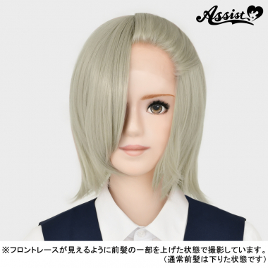 フロントレースショート改　アッシュグレー　NAG-150