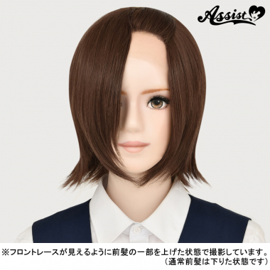 フロントレースショート ライトブラウン 702