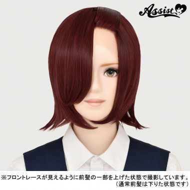 フロントレースショート レンガレッド 282