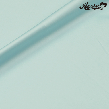 アシストサテン生地 125cm巾×50cm グリーン系 No.57