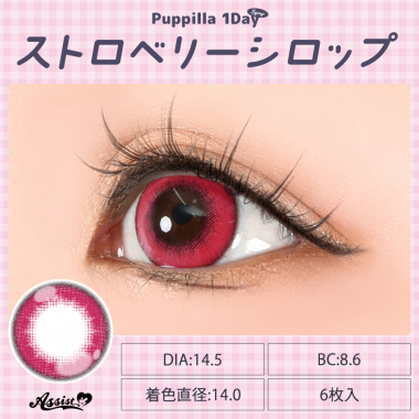Puppilla 1Day Syrup ストロベリーシロップ