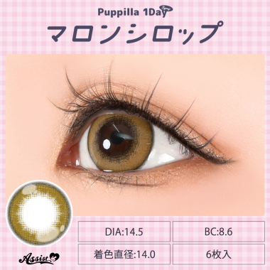Puppilla 1Day Syrup　マロンシロップ