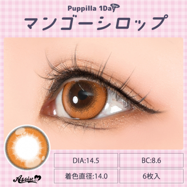 Puppilla 1Day Syrup　マンゴーシロップ
