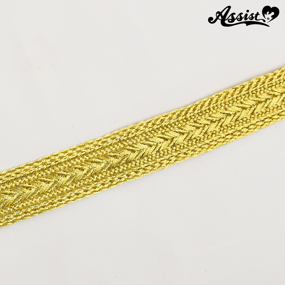ブレード タイプi 2 5cm巾 1m ゴールド コスプレウィッグ総合専門店 アシストウィッグ オンラインショップ