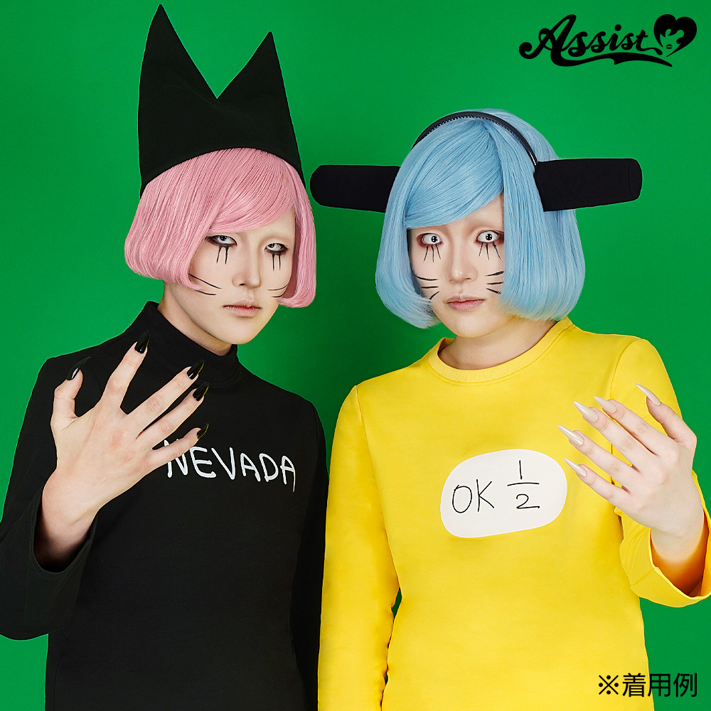 RANFREN ニョン OK1/2ロンT&ヘアアクセセット S―コスプレウィッグ総合
