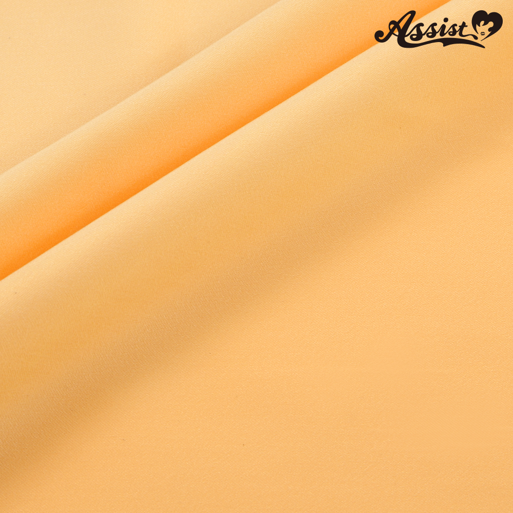 【SALE】　ポリエステルツイル　150cm巾×50cm　イエロー・オレンジ系　No.25
