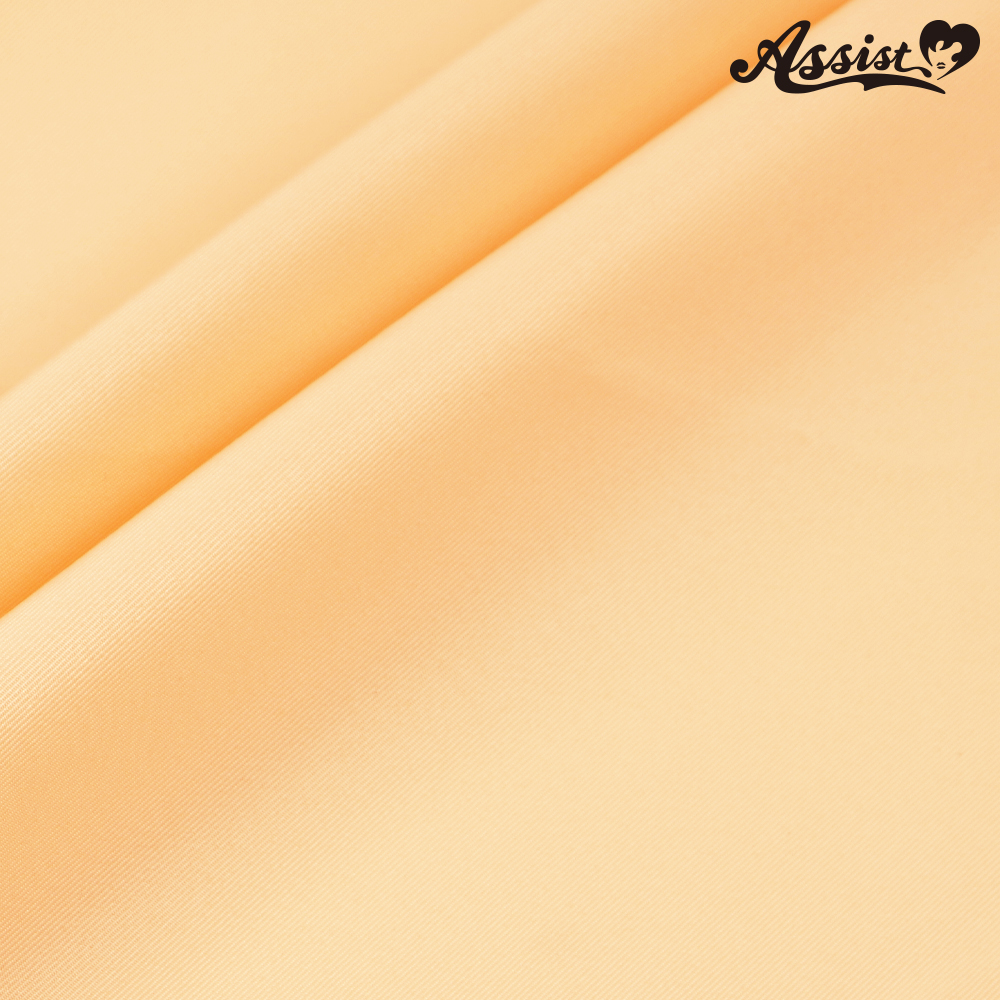 【SALE】　ポリエステルギャバ　150cm巾×50cm　イエロー・オレンジ系　No.25