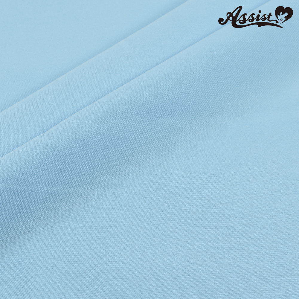 【SALE】　ポリエステルツイル　150cm巾×50cm　ブルー系　No.55