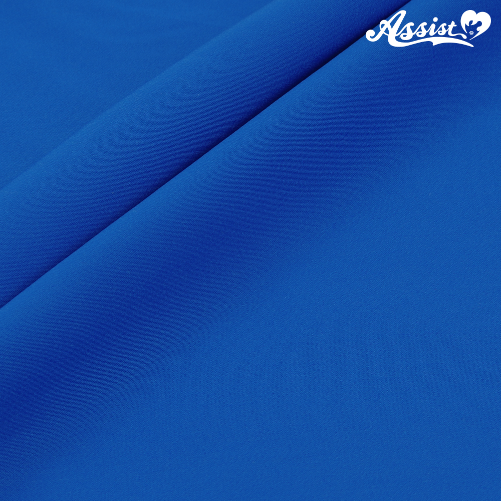 【SALE】　ポリエステルツイル　150cm巾×50cm　ブルー系　No.74
