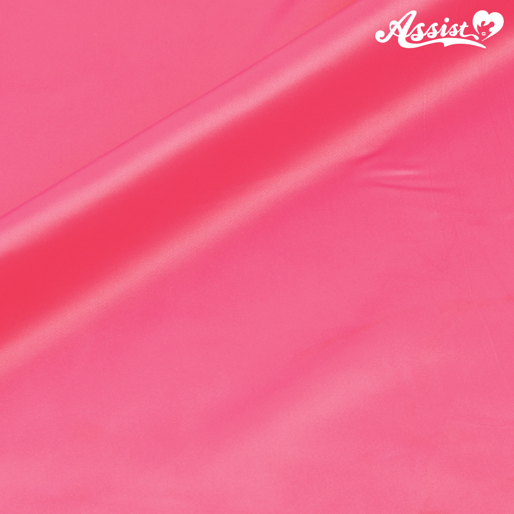 【SALE】　マットサテン　150cm巾×50cm　ピンク・レッド系　No.24
