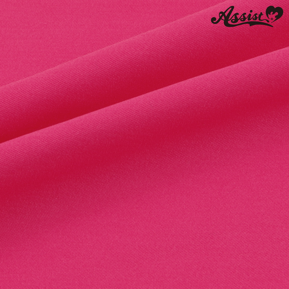 【SALE】　ポリエステルツイル　150cm巾×50cm　ピンク・レッド系　No.44